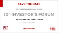 10th Investor's Forum 2020 MITEF Spain & IESE Business School